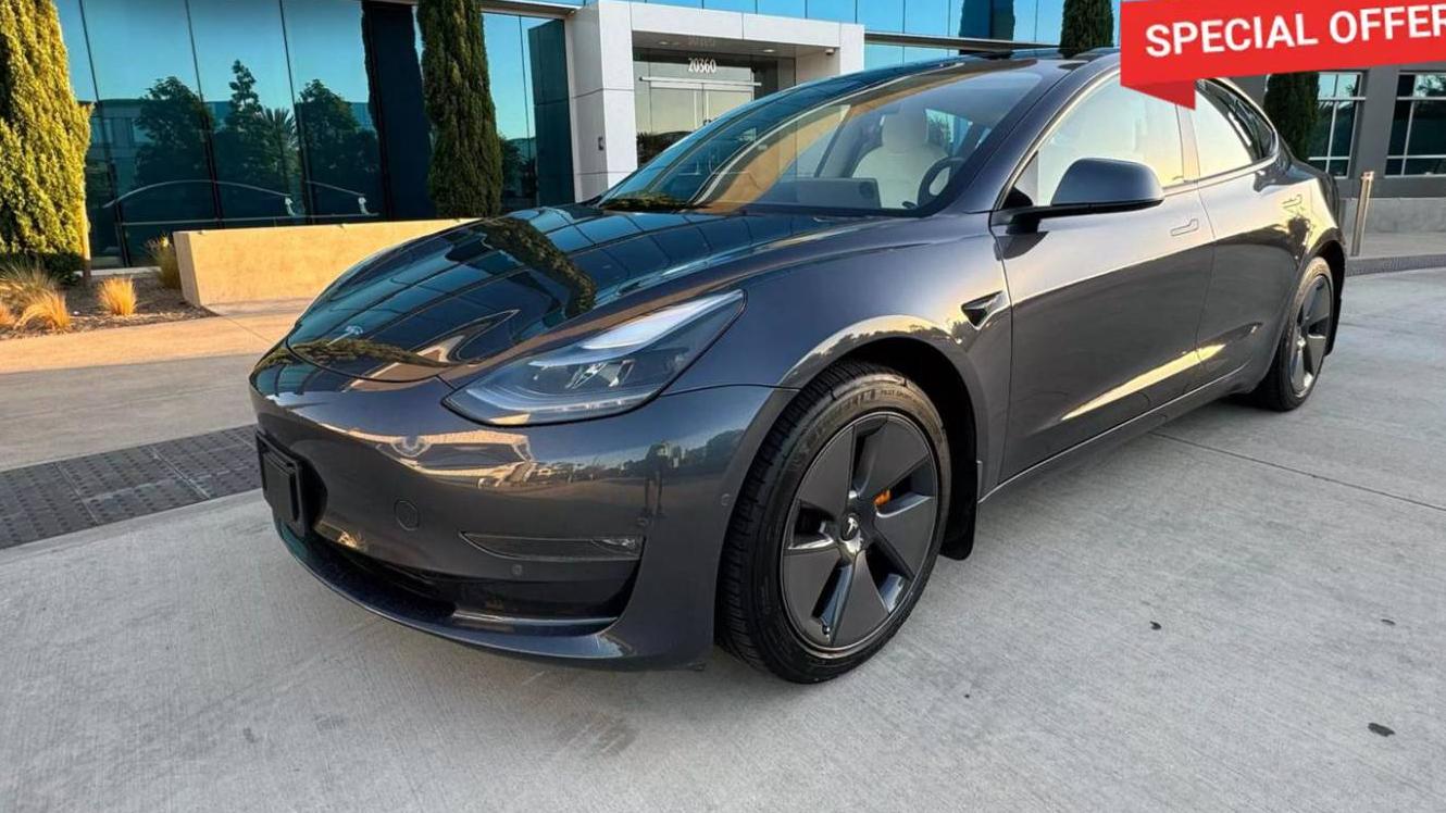 TESLA MODEL 3 2021 5YJ3E1EBXMF086195 image